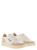 Autry Medalist Low Leather And Suede Sneakers