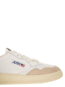 Autry Medalist Low Leather And Suede Sneakers