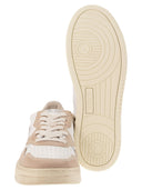Autry Medalist Low Leather And Suede Sneakers