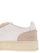 Autry Medalist Low Leather And Suede Sneakers