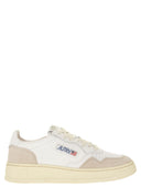Autry Medalist Low Leather And Suede Sneakers