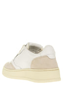 Autry Medalist Low Leather And Suede Sneakers