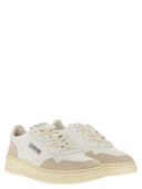 Autry Medalist Low Leather And Suede Sneakers