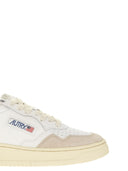 Autry Medalist Low Leather And Suede Sneakers