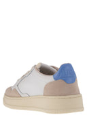 Autry Medalist Low Leather And Suede Sneakers