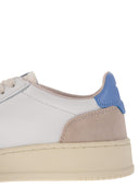 Autry Medalist Low Leather And Suede Sneakers