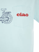 Maglietta MC2 Saint Barth Ciao con ricamo in tasca