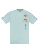 Mc2 Saint Barth Sunbarthing T Shirt With Embroidery On Pocket