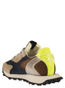 Run Of Barrio M Sneakers Suede, Canvas And Leather