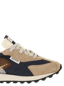 Run Of Barrio M Sneakers Suede, Canvas And Leather
