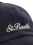 Mc2 Saint Barth Cotton Baseball Cap With Embroidery