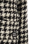 Mc2 Saint Barth Women's Short Shirt With Pied De Poul Print