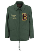 Baracuta Coach Jacket With Logo On Chest