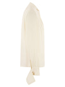 Elisabetta Franchi Viscose Shirt With Long Cuffs