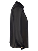 Elisabetta Franchi Viscose Shirt With Velvet Plastron