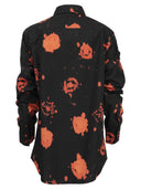 Marni Faded Roses Poplin Print Shirt