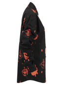 Marni Faded Roses Poplin Print Shirt