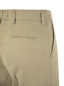Pt Pantaloni Torino Ambra Stretch Viscose Trousers