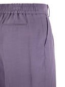 Pt Pantaloni Torino Daisy Viscose And Linen Trousers