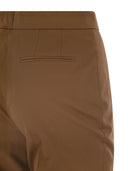 PT PT Pantaloni Torino Frida Cotton e pantaloni di seta con piega