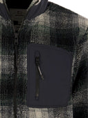 Woolrich Giacca Sherpa Zip Up Hombre Grey