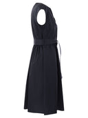 Woolrich Short Dress In Pure Cotton Poplin