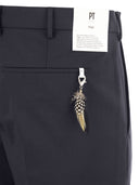 Pt Pantaloni Torino Dieci Virgin Wool Trousers