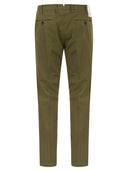 Pt Pantaloni Torino Skinny Trousers In Cotton And Silk