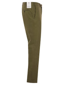 Pt Pantaloni Torino Skinny Trousers In Cotton And Silk