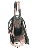 MC2 Saint Barth Tartan Borsa con frange