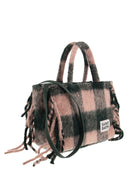 MC2 Saint Barth Tartan Borsa con frange
