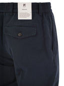 Pt Pantaloni Torino Rebel Cotton And Linen Trousers