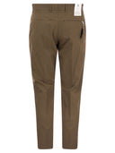 Pt Pantaloni Torino Algodón y pantalones Lyocell