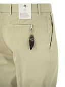 Pt Pantaloni Torino Rebel Cotton and Linen pantaloni