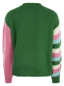 Mc2 Saint Barth Brushed Crew Neck Jumper With Lettering