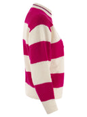 MC2 Saint Barth Brushed Crew Neck Jumper con lettere