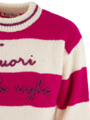 MC2 Saint Barth Brushed Crew Neck Jumper con lettere