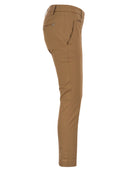 Dondup Perfect Slim Fit Cotton Gabardine Trousers