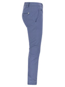 Dondup Perfect Slim Fit Cotton Gabardine Trousers
