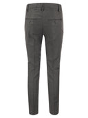 Dondup Perfect Wool Slim Fit Trousers