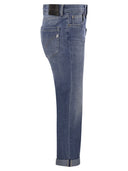 Dondup Koons sciolti jeans con bottoni ingioiellati