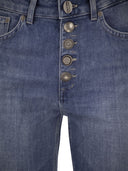 Dondup Koons sciolti jeans con bottoni ingioiellati
