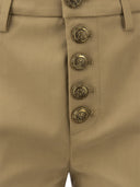 Dondup Carmen Slim Gabardine Lyocell Trousers