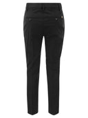 Dondup Carmen Slim Gabardine Lyocell Trousers