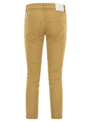 Dondup Rose Cropped Stretch Cotton Trousers