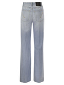 Dondup Amber Wide Leg Jeans
