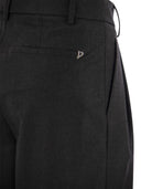 Dondup Sheryl Loose Flannel Trousers