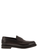 Doucal's leer penny loafer