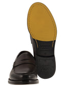 Doucal's leer penny loafer