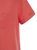 Majestic Short Sleeved Linen Polo Shirt